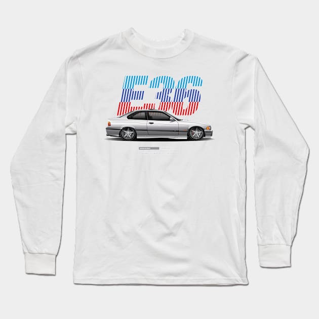 SUPER SPEC E36 M3 Long Sleeve T-Shirt by superspec